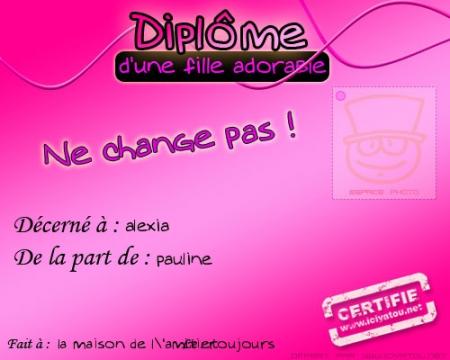 ne change po a puce on td comme tu est!